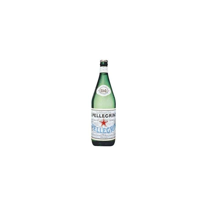 12 Bouteilles d'Eau Gazeuse San Pellegrino Verre Consigné 12 x 1 L - Grossistes boissons, boissons en gros avec ClicMarket