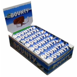 24 Barres Chocolatées Bounty 24 x 57 G - Grossistes boissons, boissons en gros avec ClicMarket