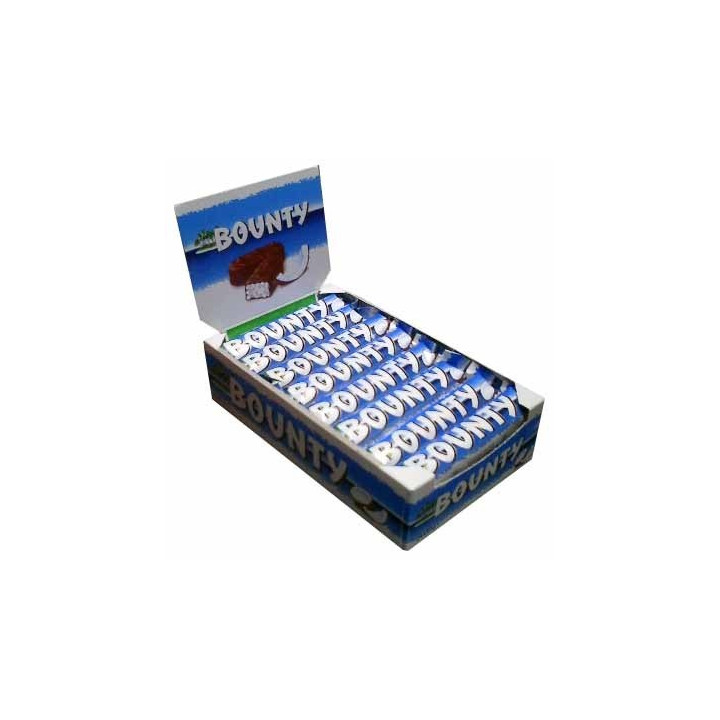 24 Barres Chocolatées Bounty 24 x 57 G - Grossistes boissons, boissons en gros avec ClicMarket