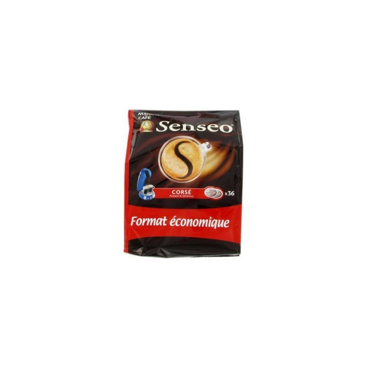 36 Dosettes de Senseo Café Corsé - Grossiste boissons, boissons en gros avec ClicMarket