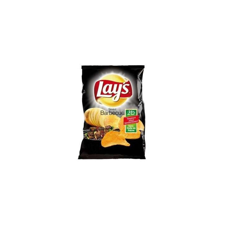 20 Paquets de Chips Barbecue Lay's 20 x 145 G - Grossiste alimentaires, chips en gros avec ClicMarket
