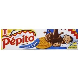 6 Paquets de Pépito de LU Biscuits au Chocolat au Lait  6 x 200 G - Vos courses en ligne livrées à domicile avec ClicMarket