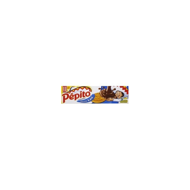 6 Paquets de Pépito de LU Biscuits au Chocolat au Lait  6 x 200 G - Vos courses en ligne livrées à domicile avec ClicMarket