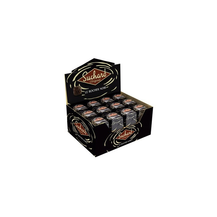 24 Sachets de Rocher Noir Suchard 24 x 35 G - Grossiste alimentaires, boissons en gros avec ClicMarket