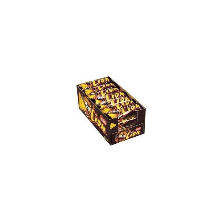 24 Barres Chocolatées Lion de Nestlé 24 x 42 G - Vos courses en ligne livrées à domicile avec ClicMarket