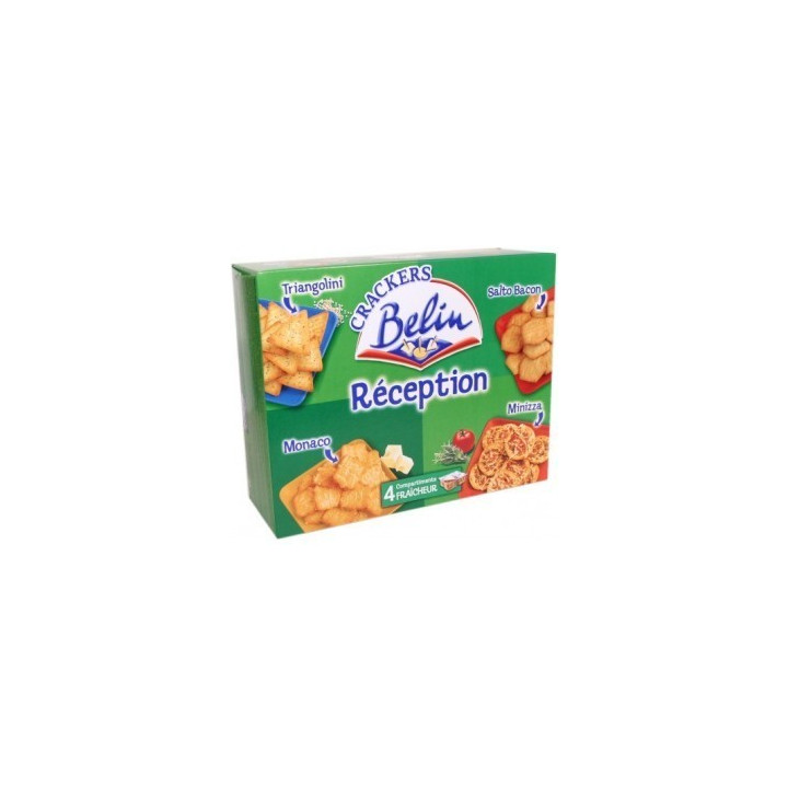 Crackers Réception Belin 380 G - Grossiste alimentaires, chips en gros avec ClicMarket