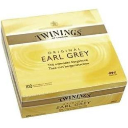 100 Sachets de Thé Earl Grey Twinings - Grossiste boissons, fournisseur de boissons avec ClicMarket