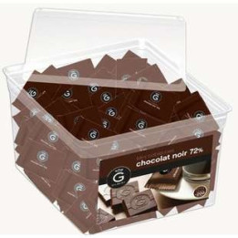 100 Mini Tablettes Chocolat Noir Fêves de Cacao Gilbert 100 x 5 G - Grossiste alimentaires, bonbons en gros avec ClicMarket