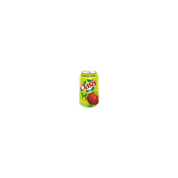 24 Canettes d'Oasis Pomme Poire 24 x 33 CL - Grossiste boissons, fournisseur de boissons, boissons en gros avec ClicMarket
