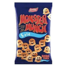 6 Paquets de Monster Munch Goût Salé Lorenz 6 x 85 G - Grossiste alimentaires, chips en gros avec ClicMarket