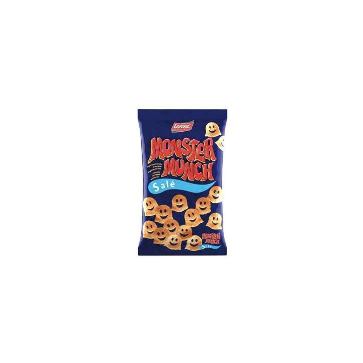 6 Paquets de Monster Munch Goût Salé Lorenz 6 x 85 G - Grossiste alimentaires, chips en gros avec ClicMarket