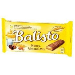 20 Barres Chocolatées Balisto Miel Amandes 20 x 37 G - Grossiste alimentaires, biscuits en gros avec ClicMarket