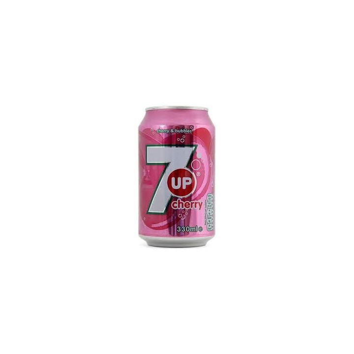 24 Canettes de Seven Up Cherry 24 x 33 CL - Grossiste boissons, fournisseur de boissons, boissons en gros avec ClicMarket