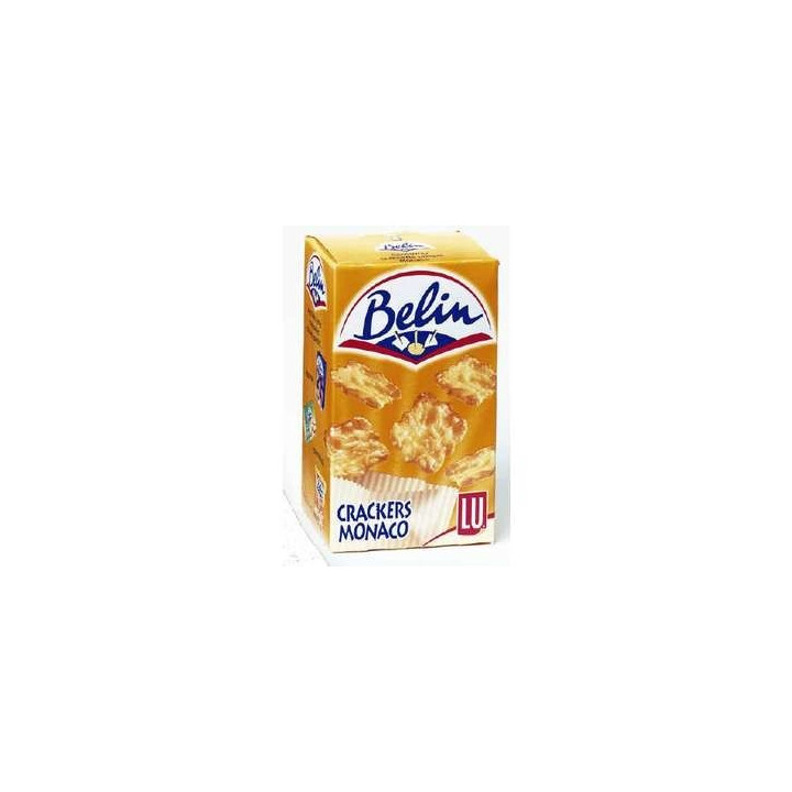 8 Paquets de Crackers Monaco Belin 8 x 100 G - Grossiste alimentaires, chips en gros avec ClicMarket