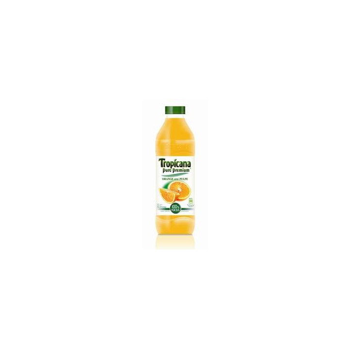 6 Bouteilles de Tropicana Pure Premium Orange avec Pulpe 6 x 1 L - Grossiste boissons, fournisseur de boissons
