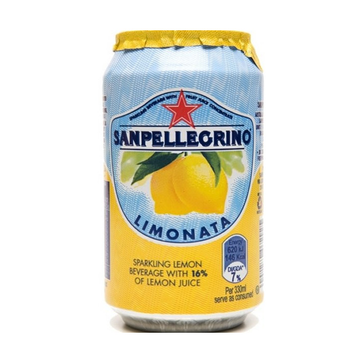 24 Canettes de San Pellegrino Limonata 24 x 33 CL