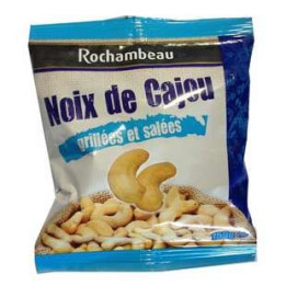 4 Sachets de Noix de Cajou Grillées et Salées Rochambeau 4 x 150 G