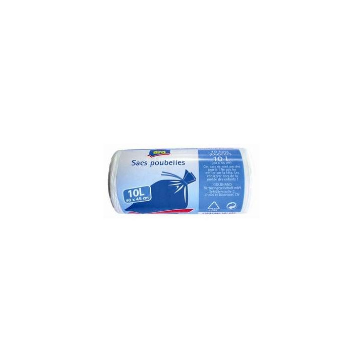200 Sacs Poubelle Aro 10 L