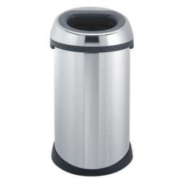 Poubelle Open Top Bin en Inox Brabantia 50 L