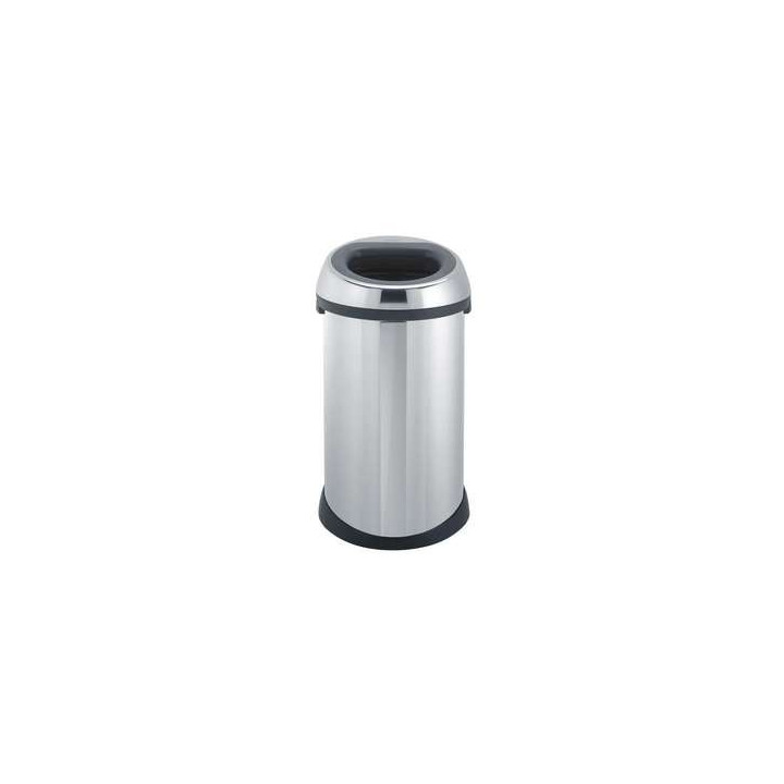 Poubelle Open Top Bin en Inox Brabantia 50 L