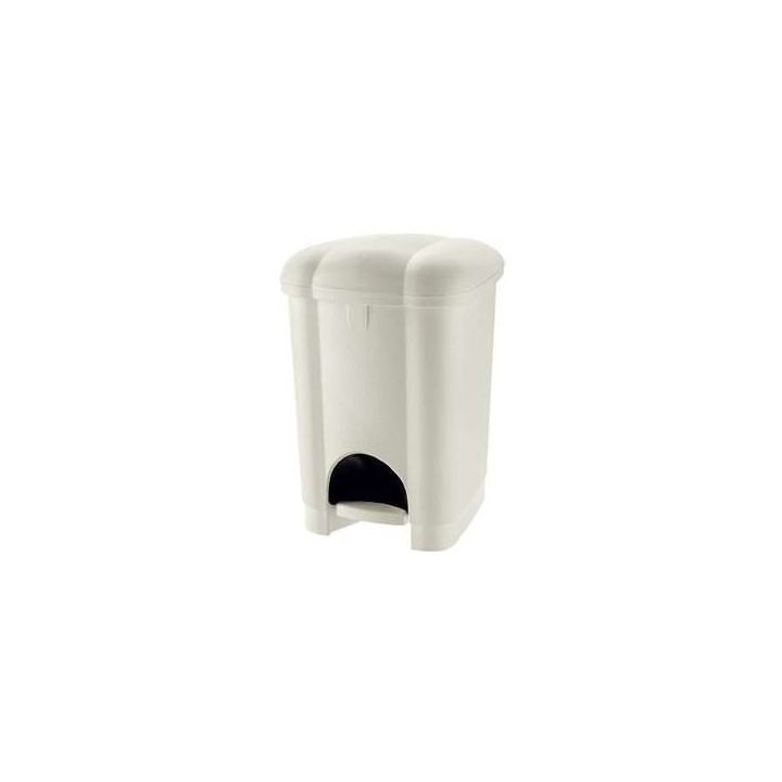 Poubelle à Pédale Carolina Blanche Tontarelli 6 L