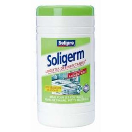 200 Lingettes Désinfectantes Soligerm Solipro
