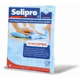 10 Lavettes Chicopee Bleu Solipro