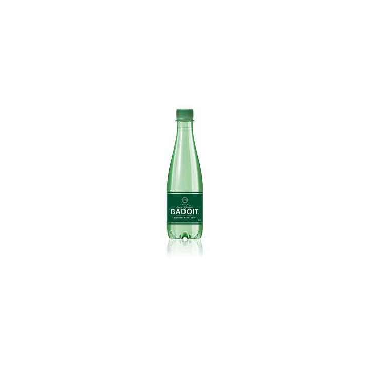 30 Bouteilles de Badoit Verte Eau Minérale Gazeuse 30 x 50 CL