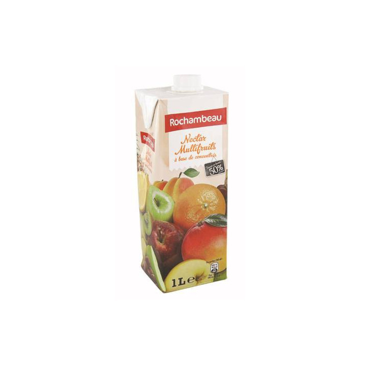 6 Briques de Jus Multifruits Rochambeau 6 x 1 L