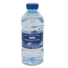 20 Bouteilles d'Eau de Source de Montagne Roche des Ecrins 20 x 33 CL