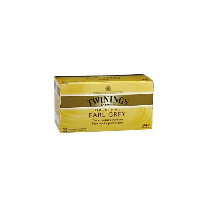 25 Sachets de Thé Earl Grey Twinings
