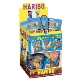 30 Sachets de Bonbon Frites Haribo 30 x 40 G