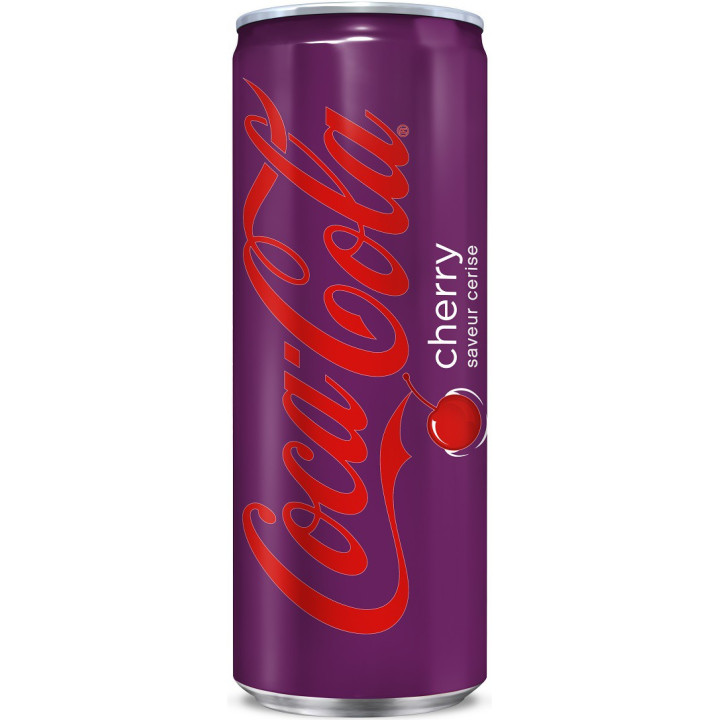 24 Canettes de Coca Cola Cherry 24 x 33 CL