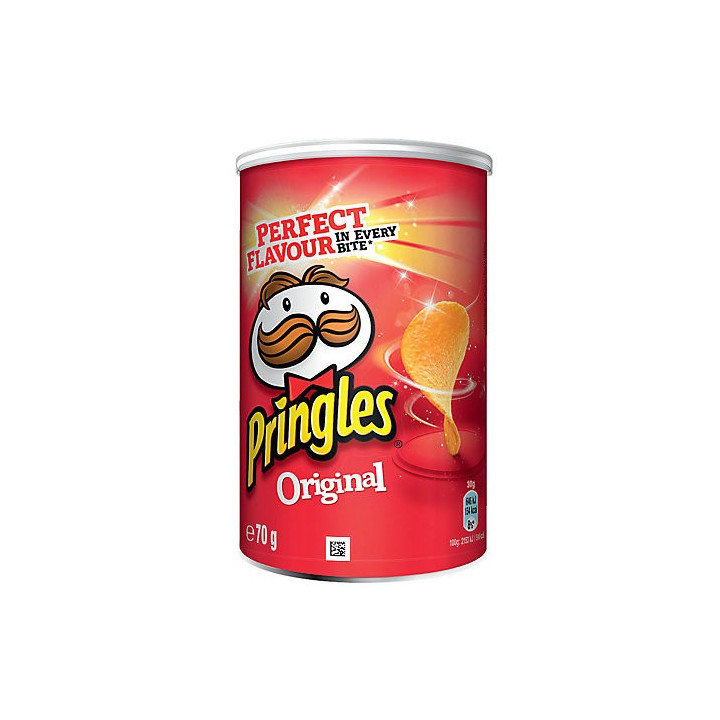 12 Paquets de Mini Pringles Original 12 x 70 G