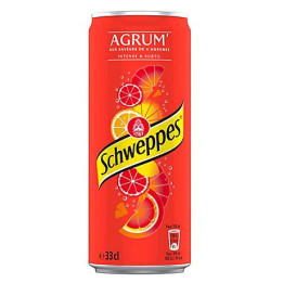 24 Canettes de Schweppes Agrumes 24 x 33 CL