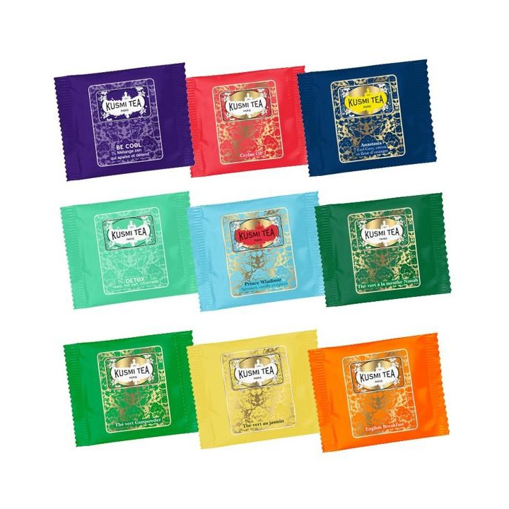 Coffret de 100 Sachets de Thés Sélection Kusmi Tea