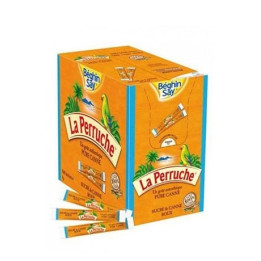 300 Bûchettes de Sucre en Poudre de Canne La Perruche Béghin Say 300 x 4 G