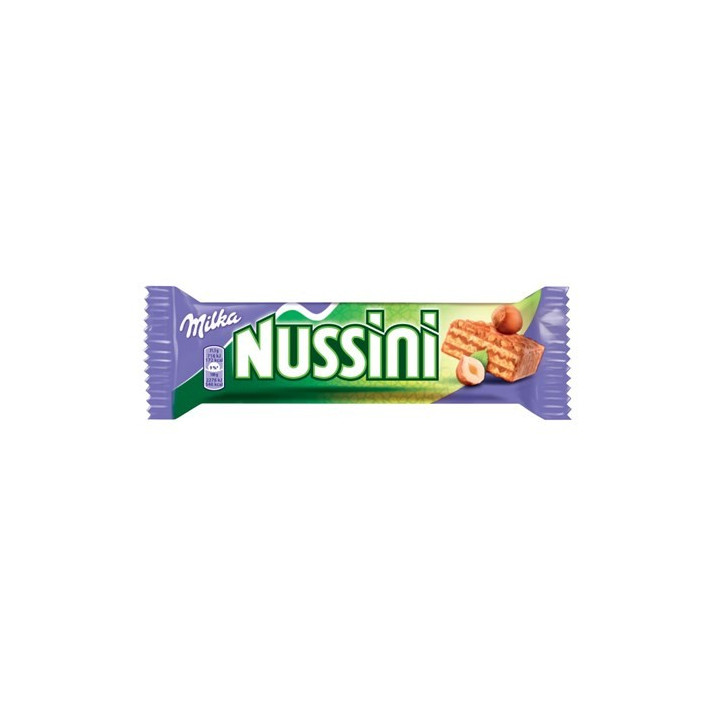 35 Barres Chocolatées Nussini Milka 35 x 31.5 G