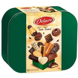 Tea Time Boîte Métal Delacre 1 KG