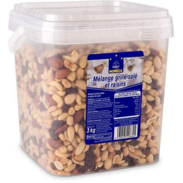 1.5 Kilos de Mélange Grillé Salé et Raisins Horeca 1.5 Kg