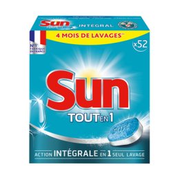 Sun Tout en 1 Action Intégrale 52 Pastilles