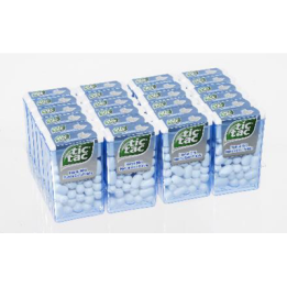 24 Tic Tac Menthe Extra Fraiche 24 x 18 G