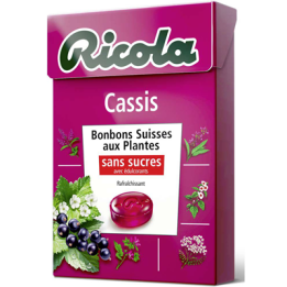 20 Boîtes de Ricola Cassis 20 x 50 G