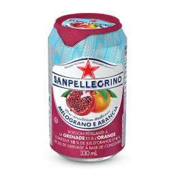24 Canettes de San Pellegrino Melograno E Arancia 24 x 33 CL