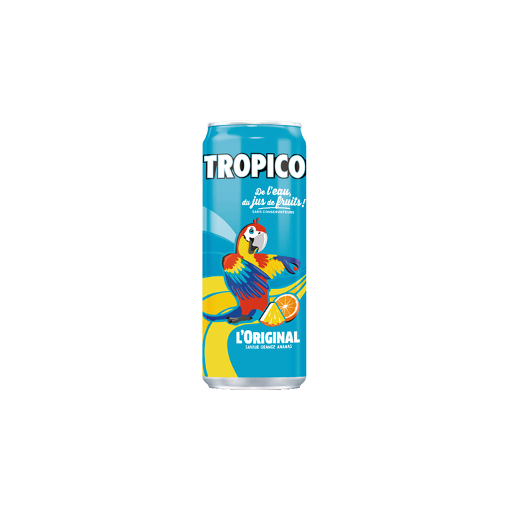 24 Canettes de Tropico Exotique L'Original 24 x 33 CL