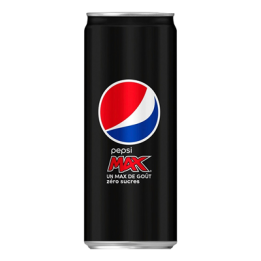 24 Canettes de Pepsi Max Sans Sucres 24 x 33 CL