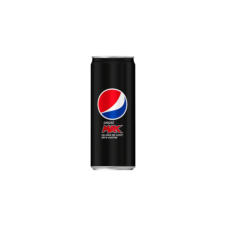 24 Canettes de Pepsi Max Sans Sucres 24 x 33 CL