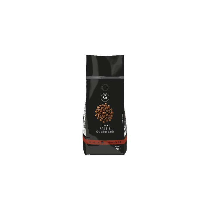 1 Kilo de Café en Grains Racé & Gourmand Intensité 10 Gilbert
