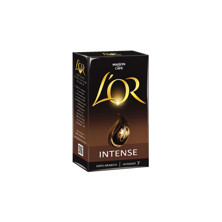 12 Paquets de Café Moulu Intense L'Or 12 x 250 G