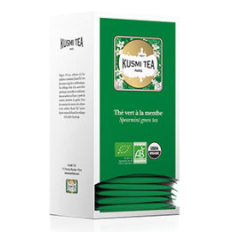 25 Sachets de Thé Vert à la Menthe Nanah Kusmi Tea